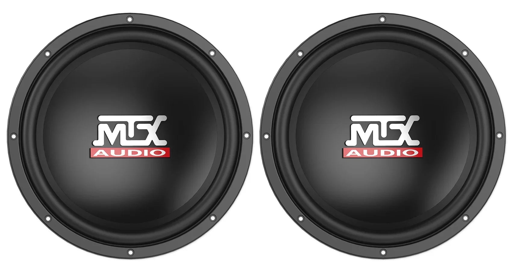 (2) MTX Audio Terminator TN12-02 12” 800 Watt 2 Ohm Car Subwoofers Subs