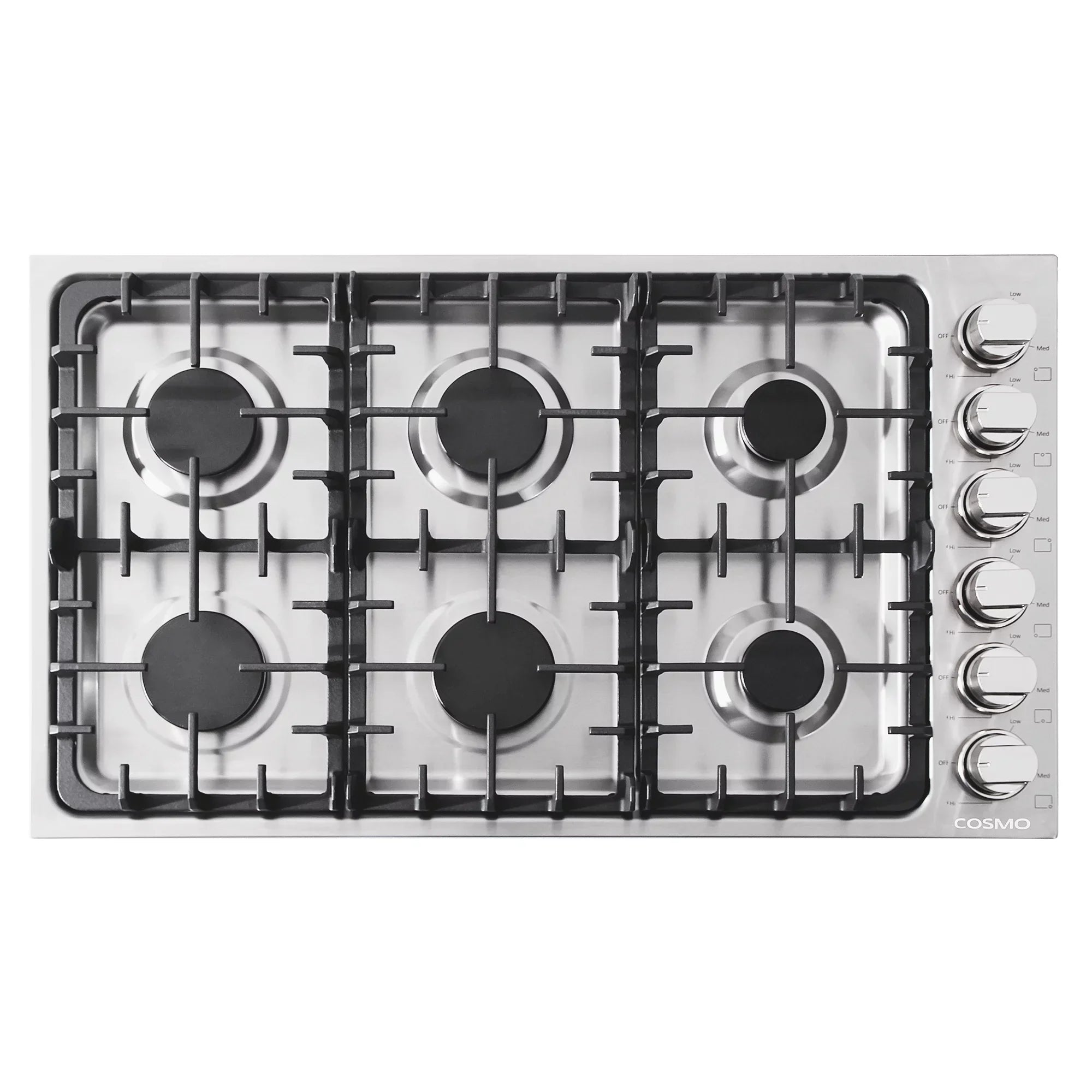 4 Piece Kitchen Package 36" Gas Cooktop 24" Single Electric Wall Oven 24" Built-In Microwave Drawer & Energy Star French Door Refrigerator