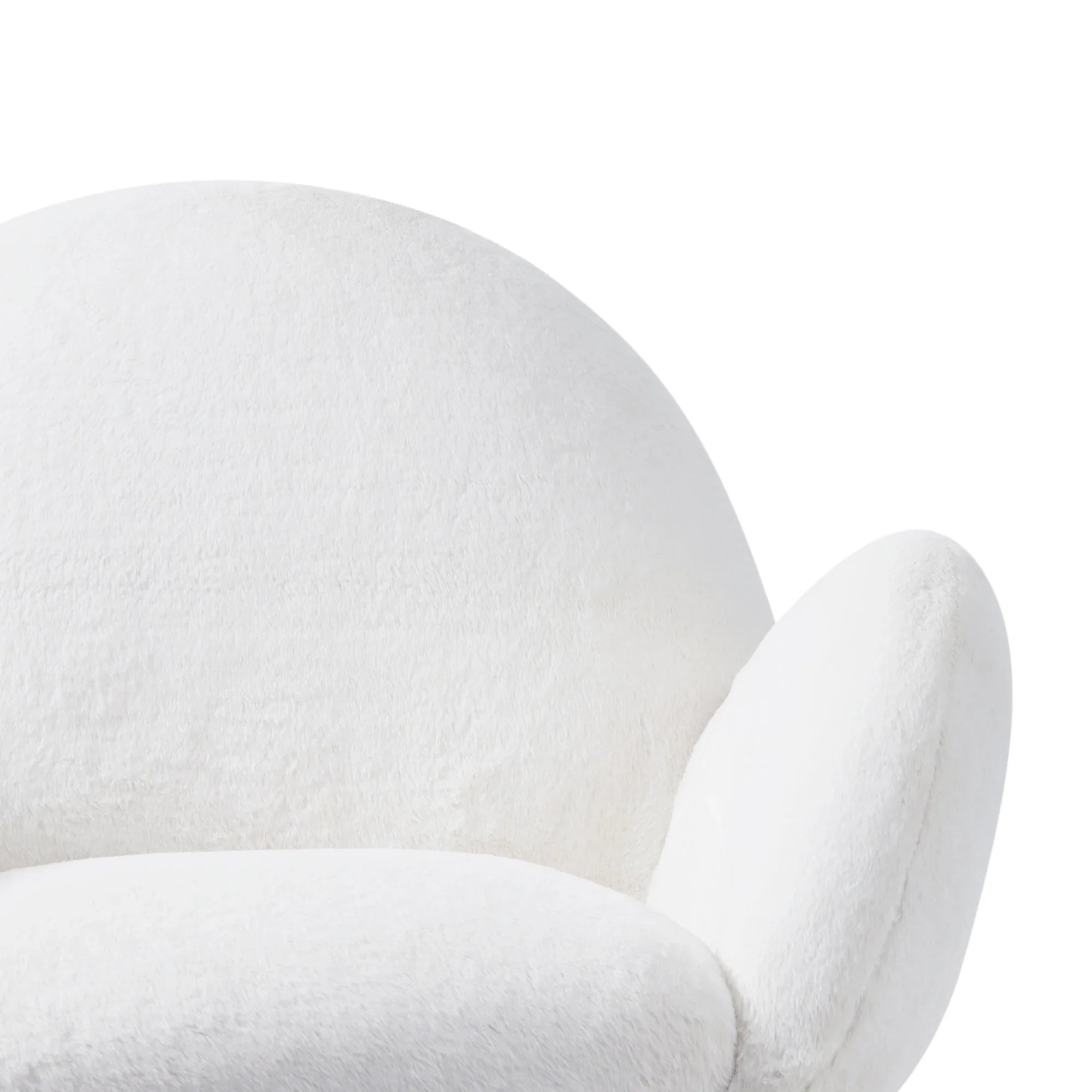 Pure solid wood beech frame imitation lamb fabric sofa chair, suitable for living room and hotel