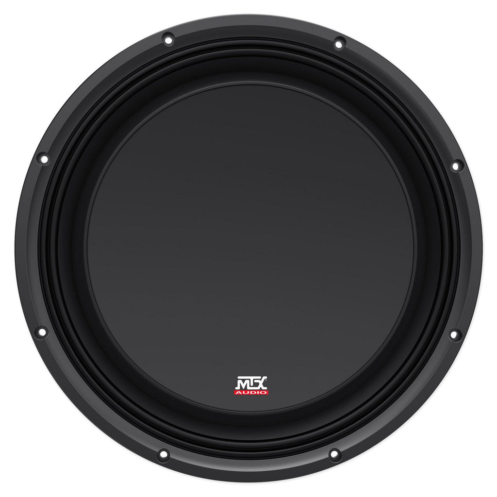 MTX 3512-04S 12" 600w Shallow Subwoofer+Sealed Sub Box Enclosure+Amplifier+Wires