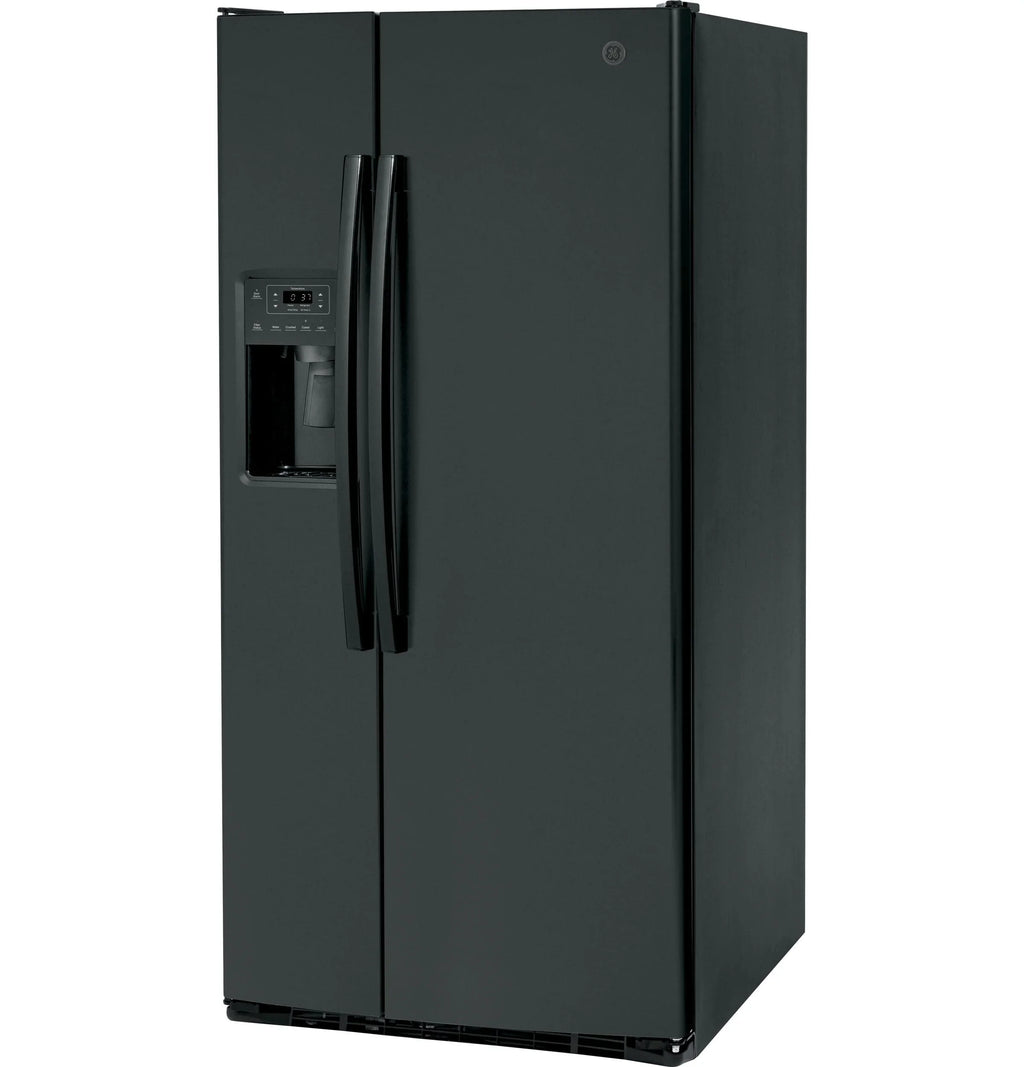 GE APPLIANCES GSS23GGPBB side by side freestanding refrigerator