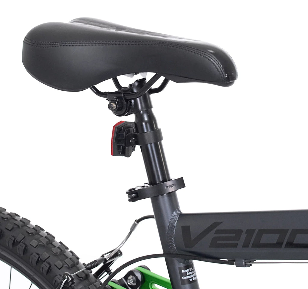 Genesis 26" V2100 Men's Dual Suspension Mountain Bike, Slate Gray